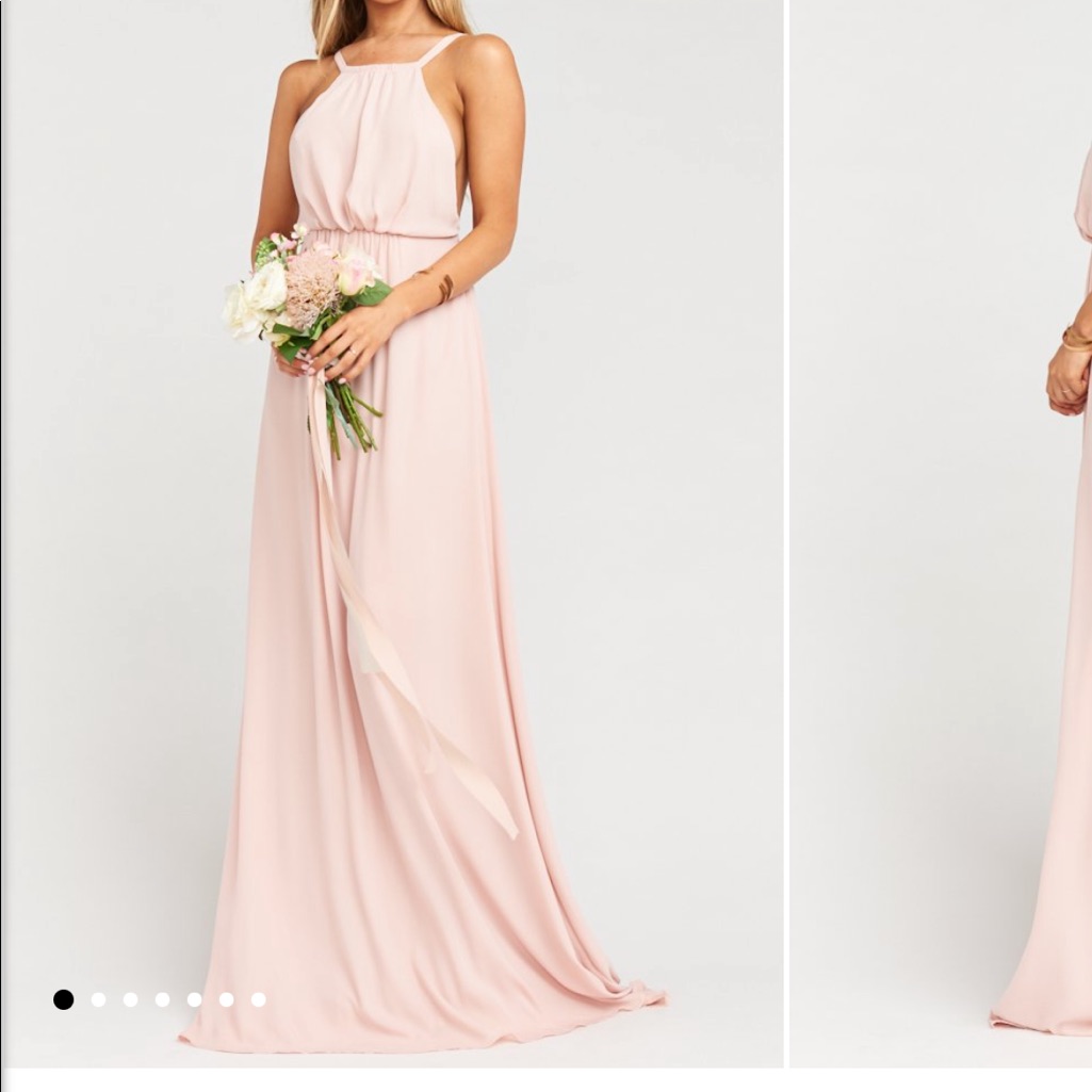 Show Me Your Mumu Amanda Maxi Dusty Blush Crisp